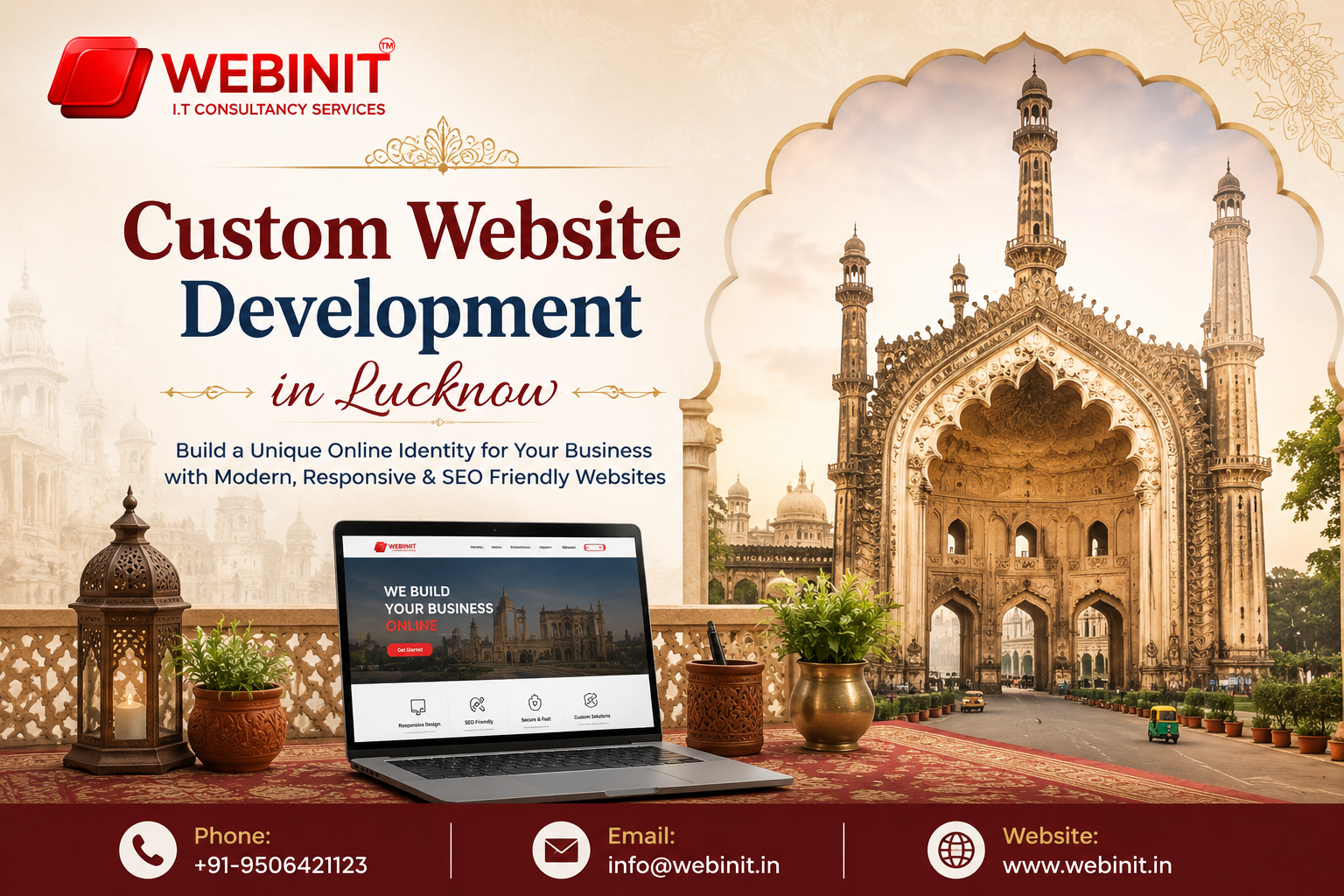 Custom Website Development in Lucknow