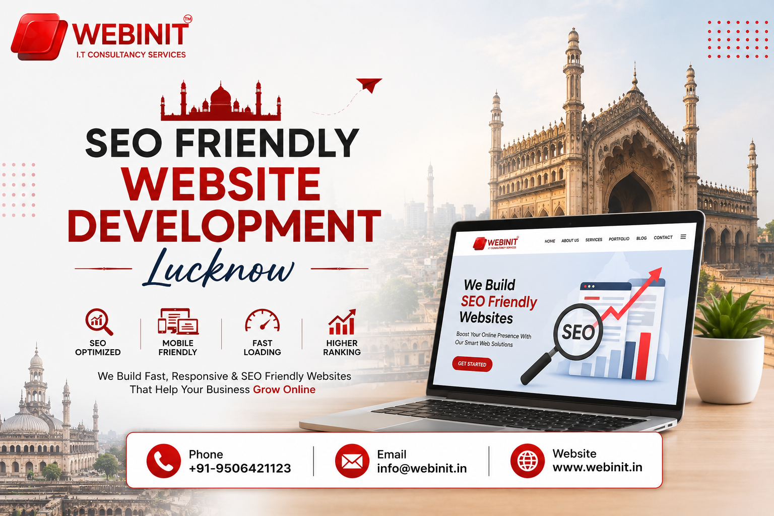 SEO Friendly Website Development Lucknow