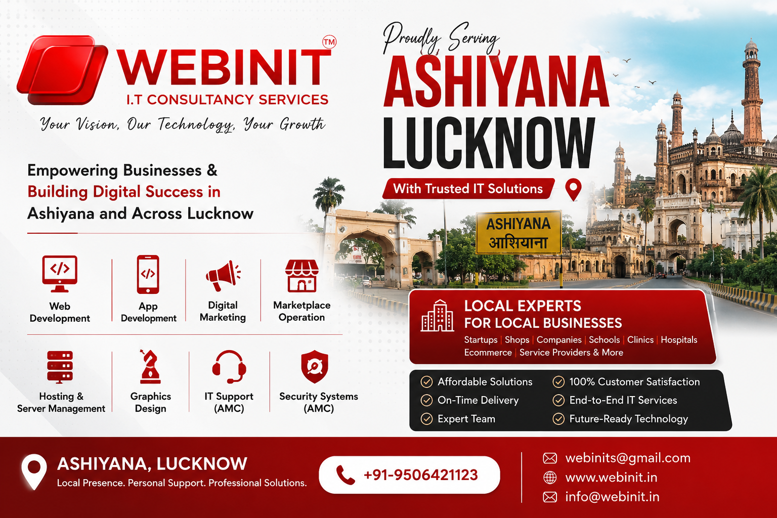 Best IT Services Company in Ashiyana Lucknow for Web Development, Digital Growth & Business Automation